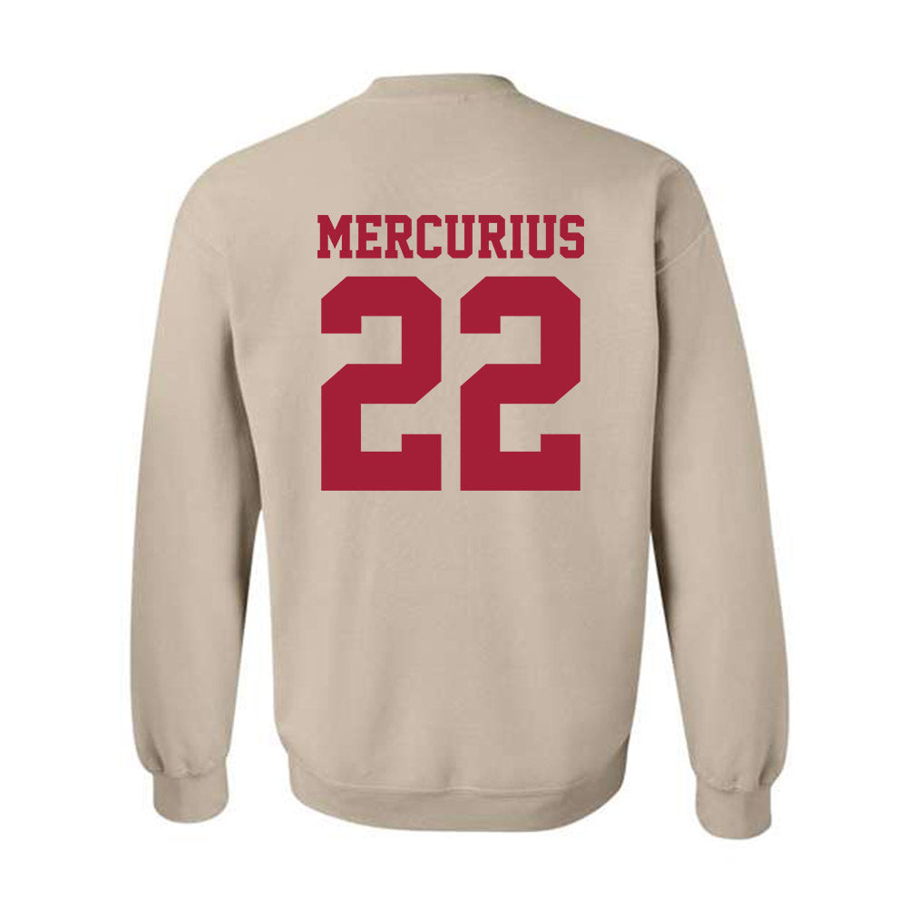 Oklahoma - NCAA Baseball : LJ Mercurius - Fashion Shersey Crewneck Sweatshirt-1