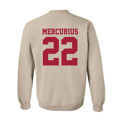 Oklahoma - NCAA Baseball : LJ Mercurius - Fashion Shersey Crewneck Sweatshirt-1