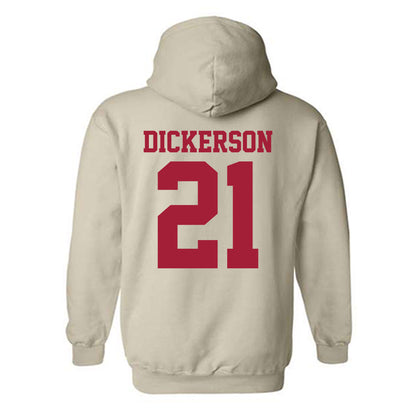 Oklahoma - NCAA Baseball : Drew Dickerson - Fashion Shersey Hooded Sweatshirt-1