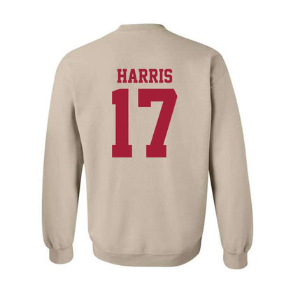 Oklahoma - NCAA Baseball : Dasan Harris - Fashion Shersey Crewneck Sweatshirt-1