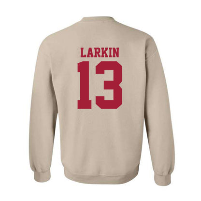 Oklahoma - NCAA Baseball : Connor Larkin - Fashion Shersey Crewneck Sweatshirt-1