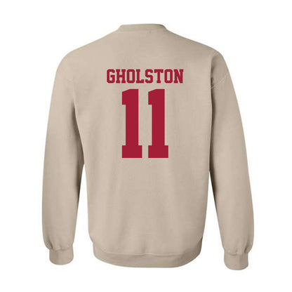 Oklahoma - NCAA Baseball : Jacob Gholston - Fashion Shersey Crewneck Sweatshirt-1