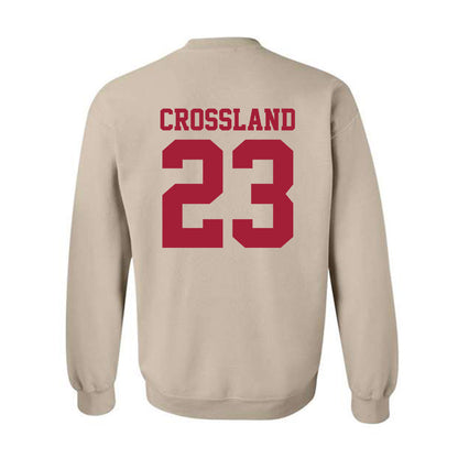 Oklahoma - NCAA Baseball : Cade Crossland - Fashion Shersey Crewneck Sweatshirt-1