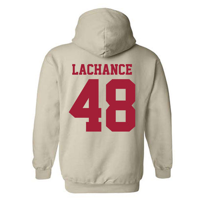Oklahoma - NCAA Baseball : Deiten Lachance - Fashion Shersey Hooded Sweatshirt-1