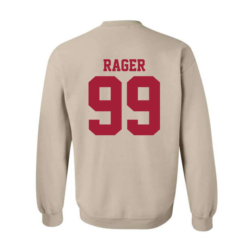 Oklahoma - NCAA Baseball : Cord Rager - Fashion Shersey Crewneck Sweatshirt-1