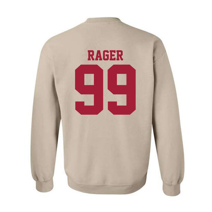 Oklahoma - NCAA Baseball : Cord Rager - Fashion Shersey Crewneck Sweatshirt-1