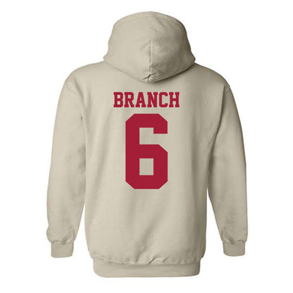 Oklahoma - NCAA Baseball : Kyle Branch - Fashion Shersey Hooded Sweatshirt-1