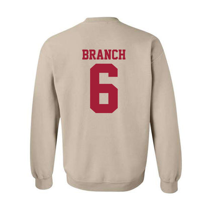 Oklahoma - NCAA Baseball : Kyle Branch - Fashion Shersey Crewneck Sweatshirt-1