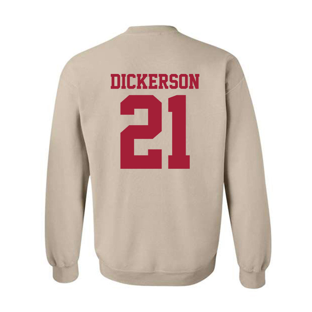 Oklahoma - NCAA Baseball : Drew Dickerson - Fashion Shersey Crewneck Sweatshirt-1