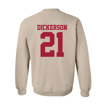 Oklahoma - NCAA Baseball : Drew Dickerson - Fashion Shersey Crewneck Sweatshirt-1