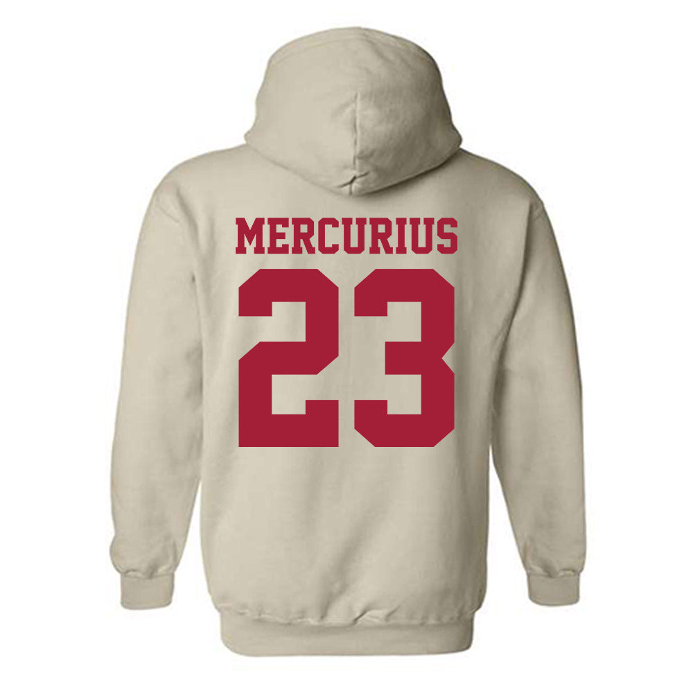 Oklahoma - NCAA Baseball : Alexander Mercurius - Fashion Shersey Hooded Sweatshirt-1