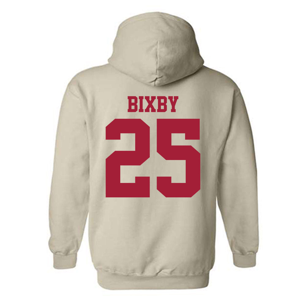 Oklahoma - NCAA Baseball : Mason Bixby - Fashion Shersey Hooded Sweatshirt-1