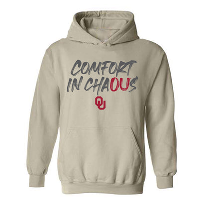 Oklahoma - NCAA Baseball : Reid Hensley - Fashion Shersey Hooded Sweatshirt-0