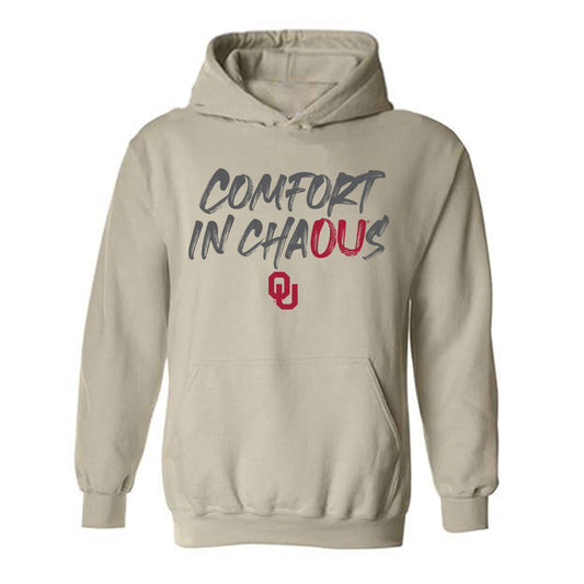 Oklahoma - NCAA Baseball : Myles Davis - Fashion Shersey Hooded Sweatshirt-0