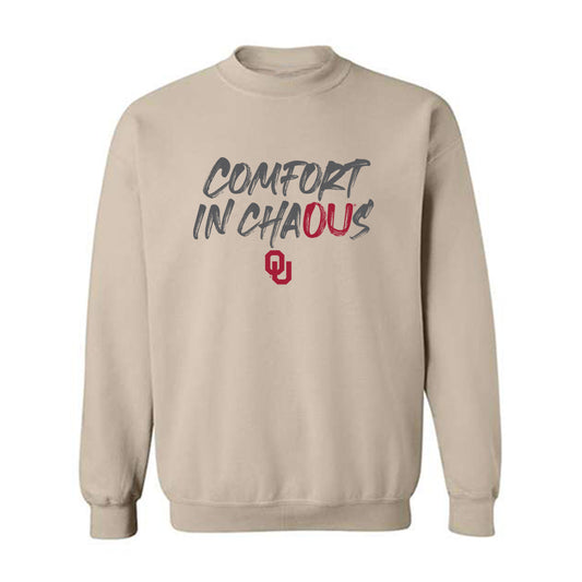 Oklahoma - NCAA Baseball : Myles Davis - Fashion Shersey Crewneck Sweatshirt-0