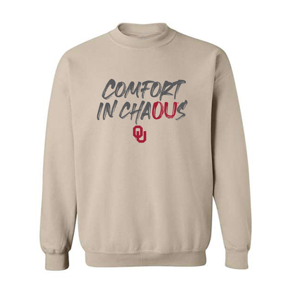 Oklahoma - NCAA Baseball : Cord Rager - Fashion Shersey Crewneck Sweatshirt-0