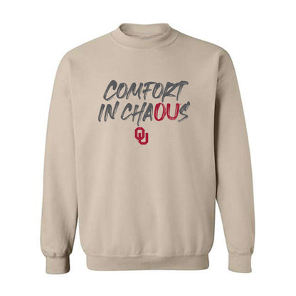 Oklahoma - NCAA Baseball : Cord Rager - Fashion Shersey Crewneck Sweatshirt-0
