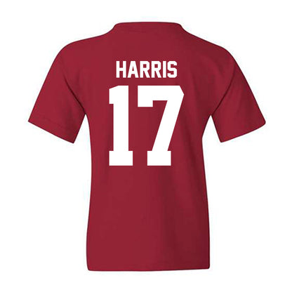 Oklahoma - NCAA Baseball : Dasan Harris - Fashion Shersey Youth T-Shirt-1