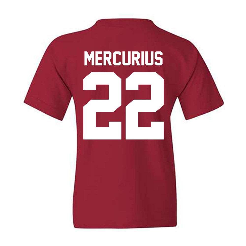 Oklahoma - NCAA Baseball : LJ Mercurius - Fashion Shersey Youth T-Shirt-1