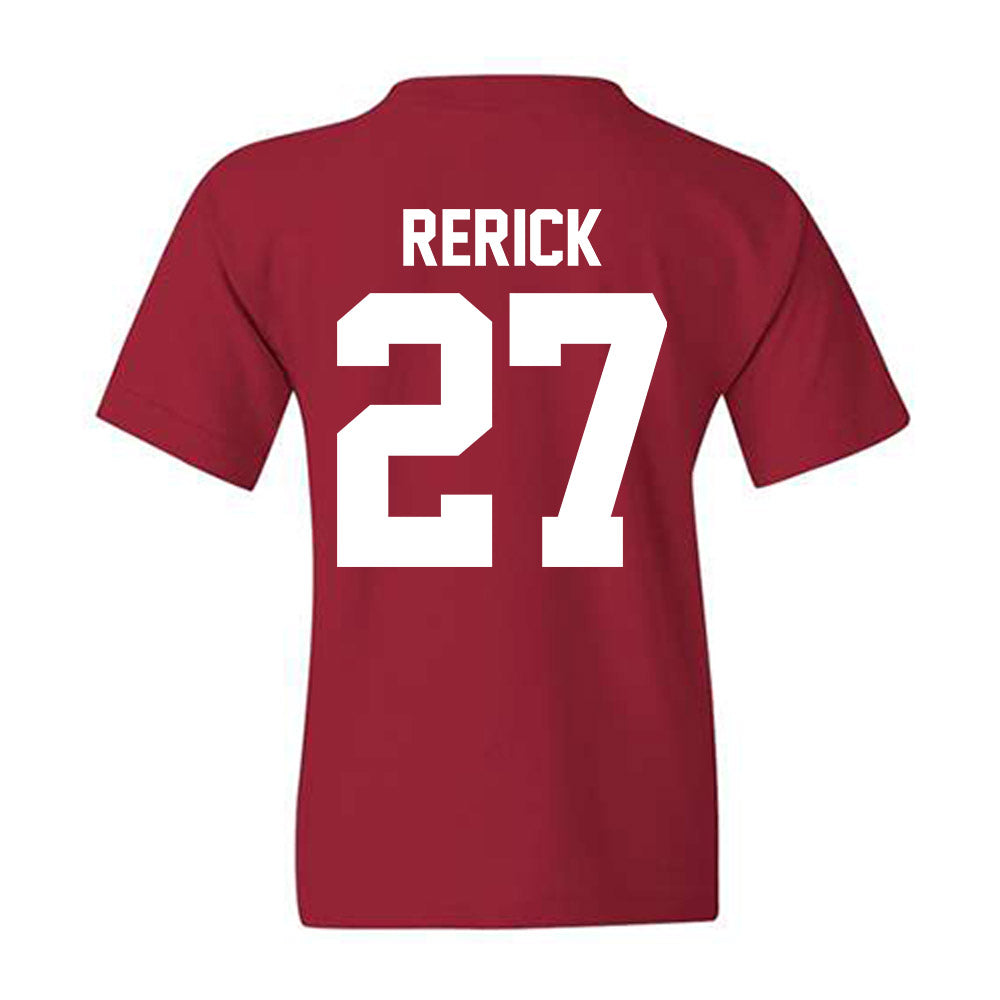 Oklahoma - NCAA Baseball : Drew Rerick - Fashion Shersey Youth T-Shirt-1