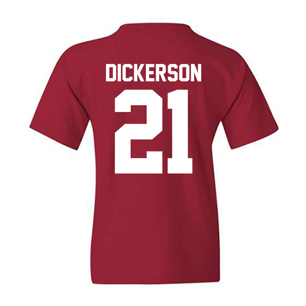 Oklahoma - NCAA Baseball : Drew Dickerson - Fashion Shersey Youth T-Shirt-1