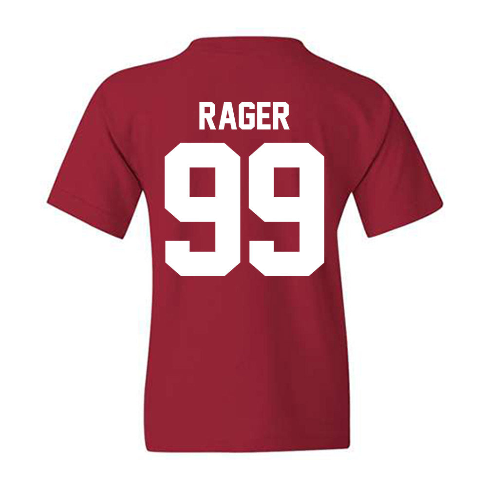 Oklahoma - NCAA Baseball : Cord Rager - Fashion Shersey Youth T-Shirt-1