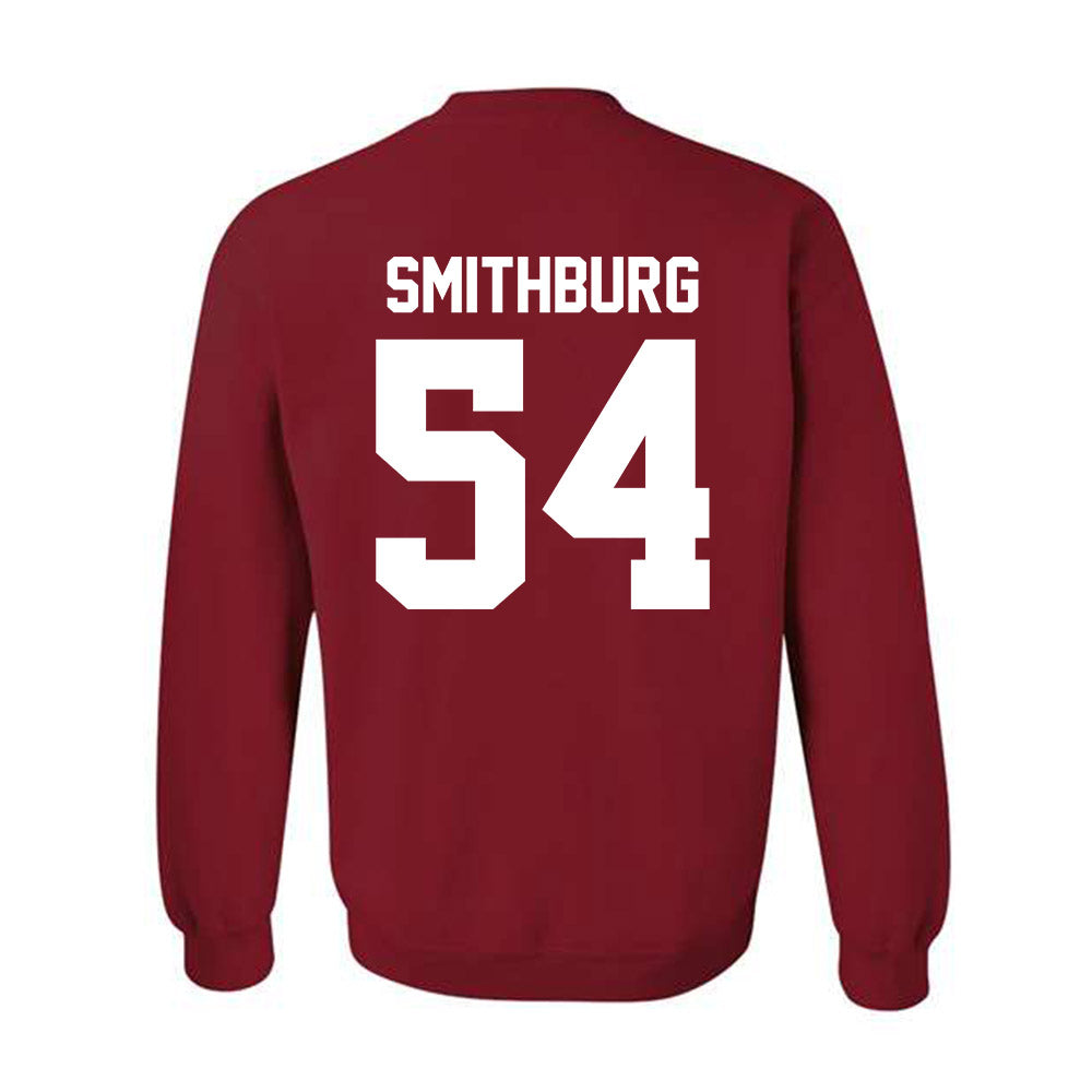 Oklahoma - NCAA Baseball : Nate Smithburg - Fashion Shersey Crewneck Sweatshirt-1