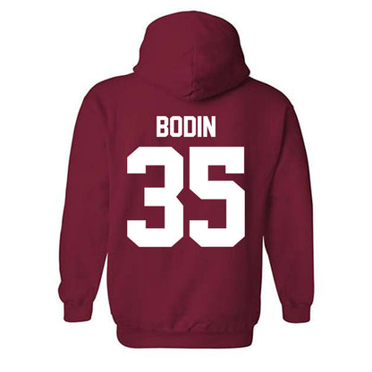 Oklahoma - NCAA Baseball : Jason Bodin - Fashion Shersey Hooded Sweatshirt-1
