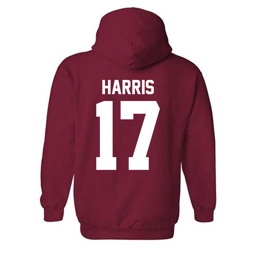 Oklahoma - NCAA Baseball : Dasan Harris - Fashion Shersey Hooded Sweatshirt-1