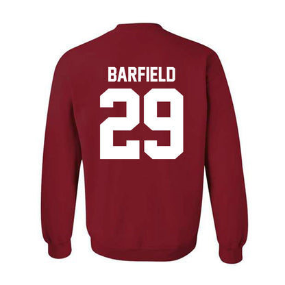 Oklahoma - NCAA Baseball : Jaden Barfield - Fashion Shersey Crewneck Sweatshirt-1