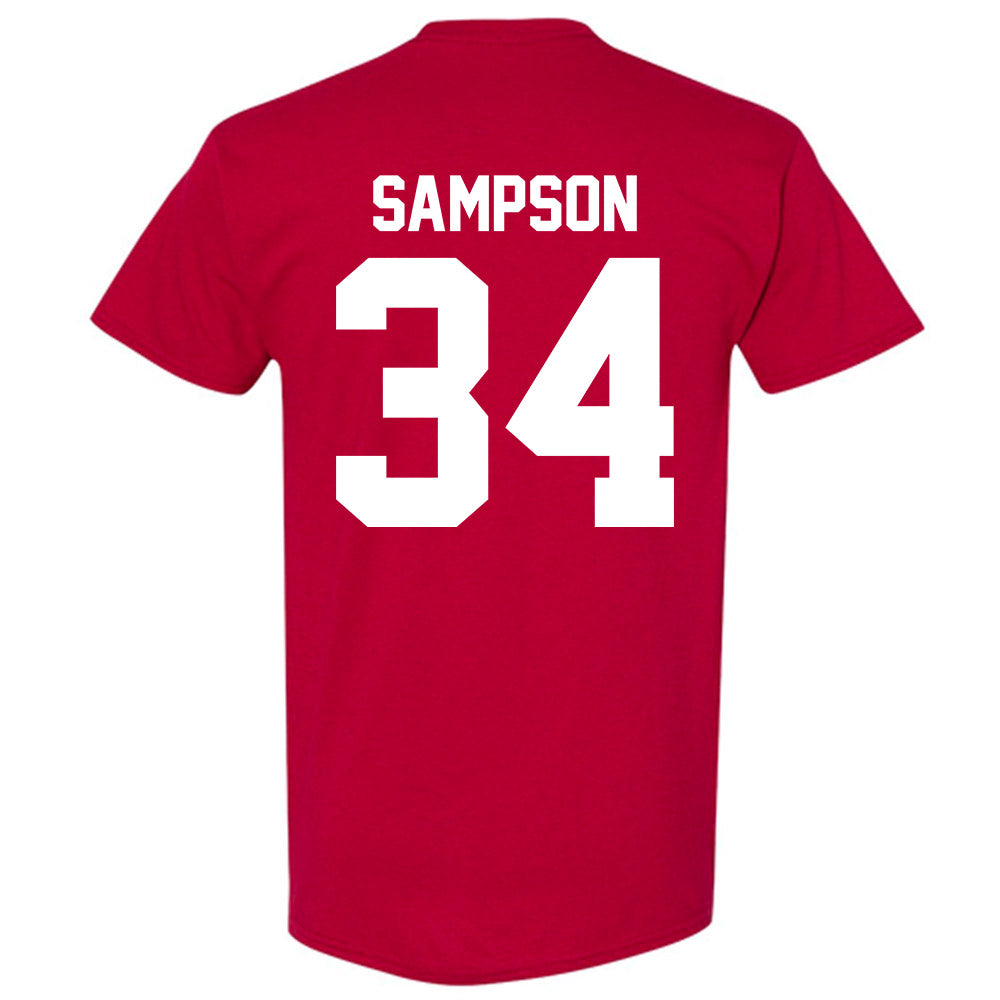 Oklahoma - NCAA Baseball : Beau Sampson - Fashion Shersey T-Shirt-1