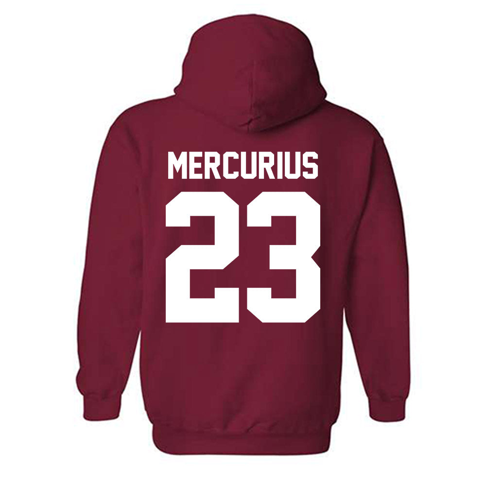 Oklahoma - NCAA Baseball : Alexander Mercurius - Fashion Shersey Hooded Sweatshirt-1