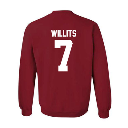 Oklahoma - NCAA Baseball : Jaxon Willits - Fashion Shersey Crewneck Sweatshirt-1