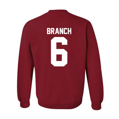 Oklahoma - NCAA Baseball : Kyle Branch - Fashion Shersey Crewneck Sweatshirt-1