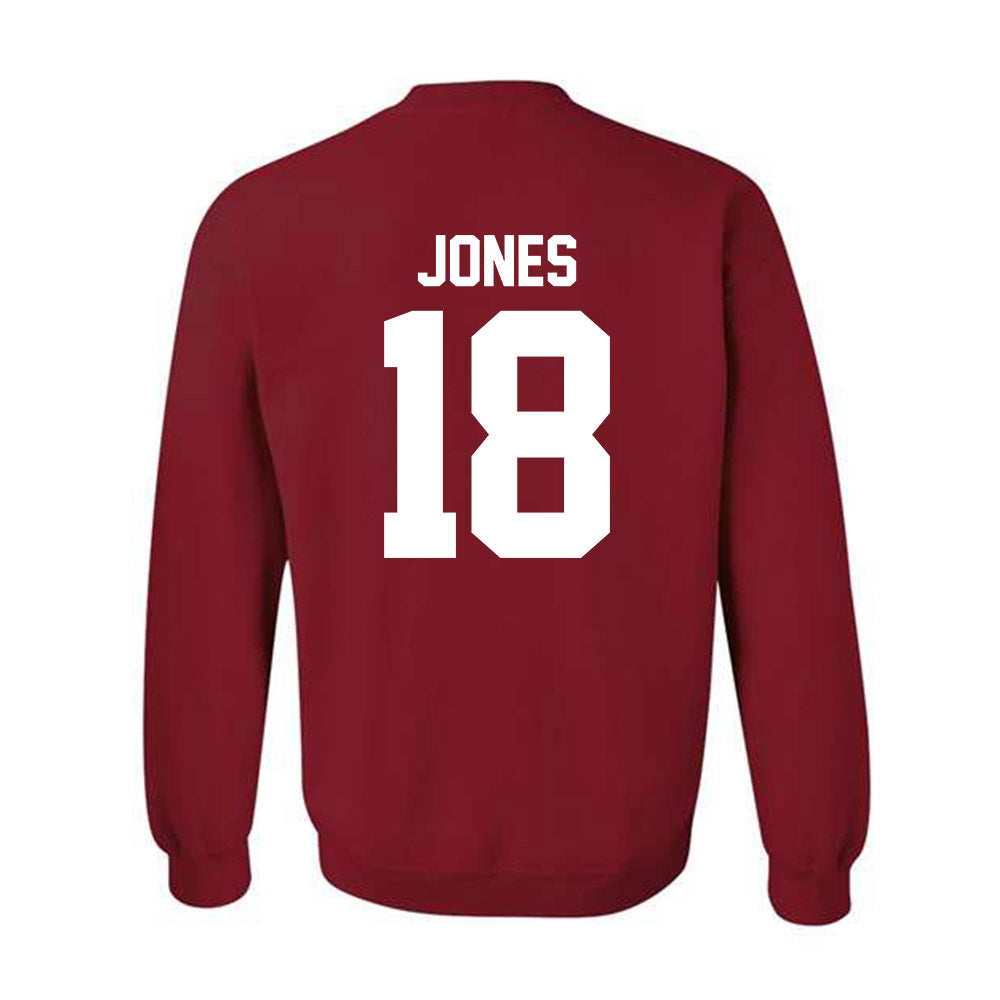 Oklahoma - NCAA Baseball : Gavyn Jones - Fashion Shersey Crewneck Sweatshirt-1