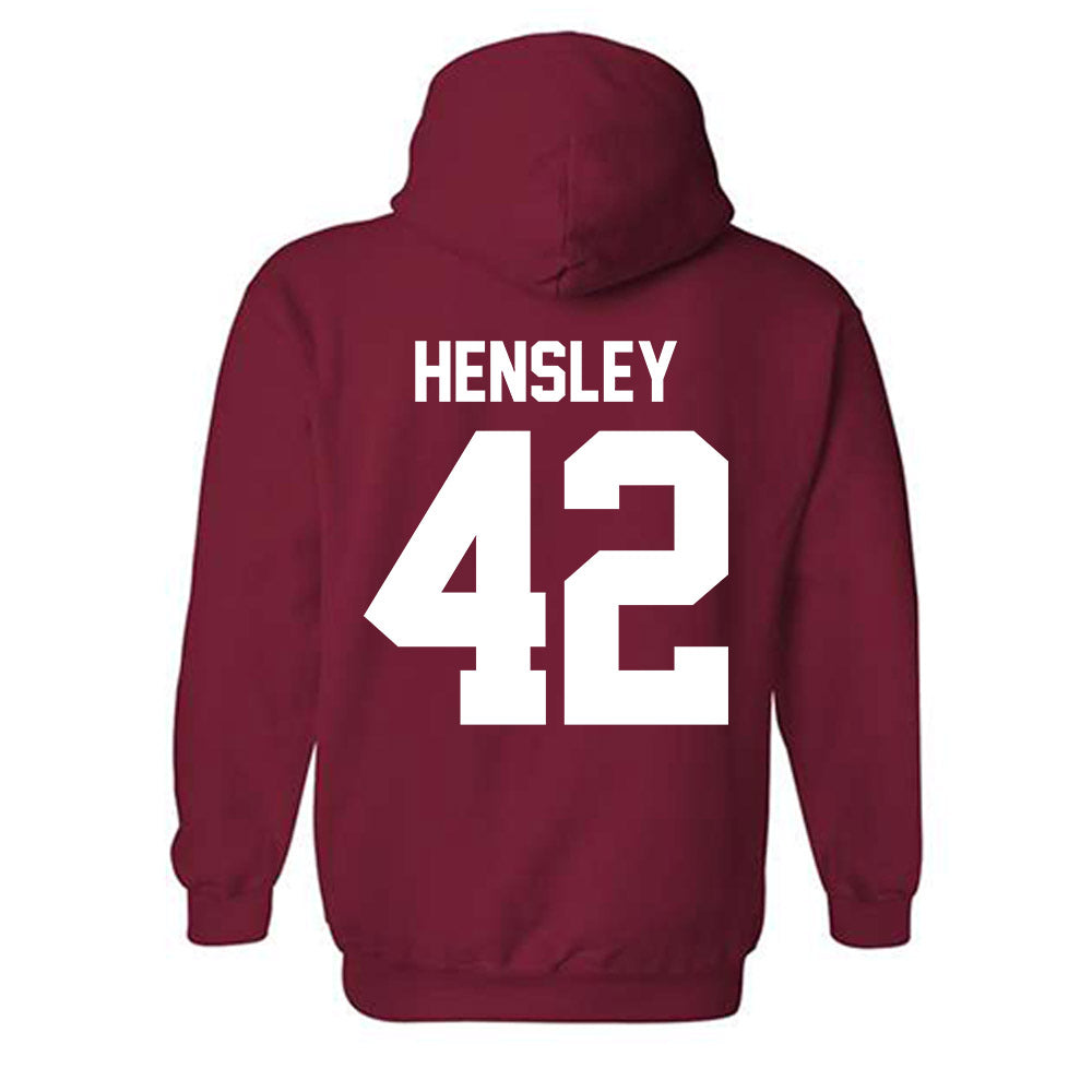 Oklahoma - NCAA Baseball : Reid Hensley - Fashion Shersey Hooded Sweatshirt-1