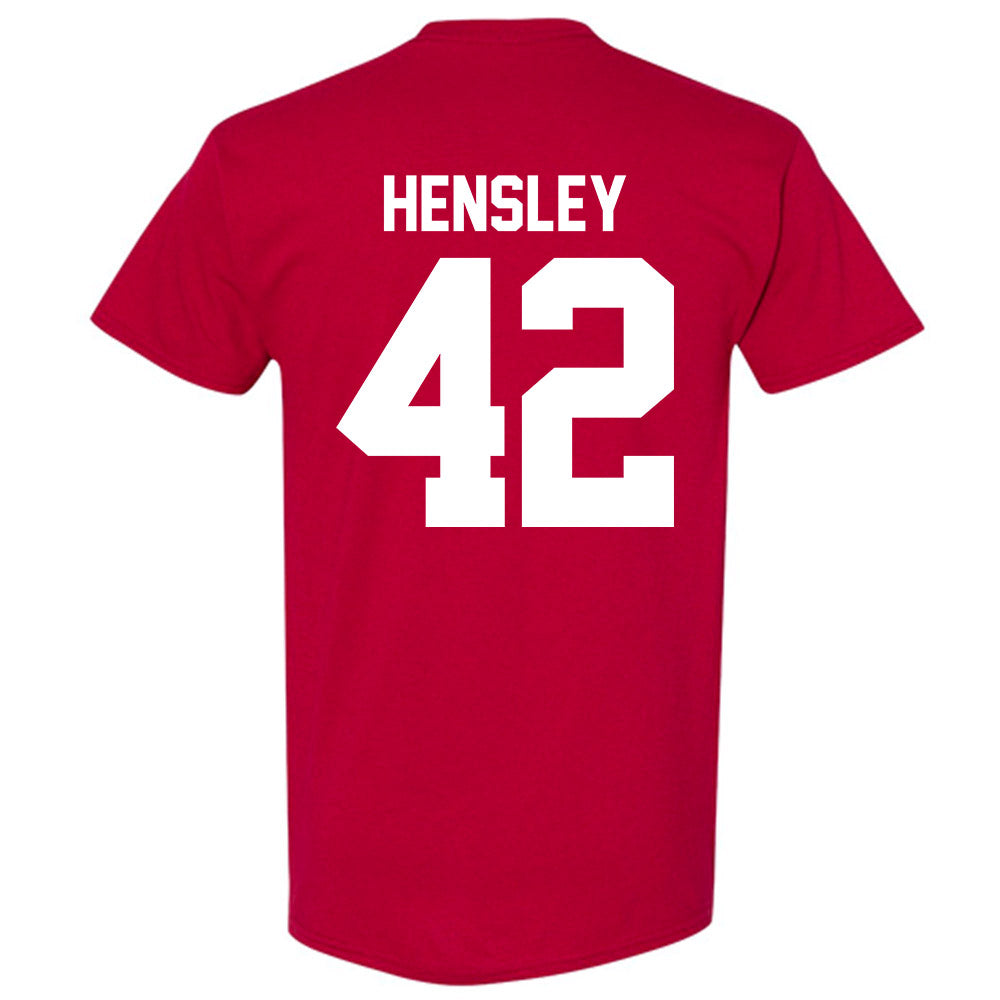 Oklahoma - NCAA Baseball : Reid Hensley - Fashion Shersey T-Shirt-1