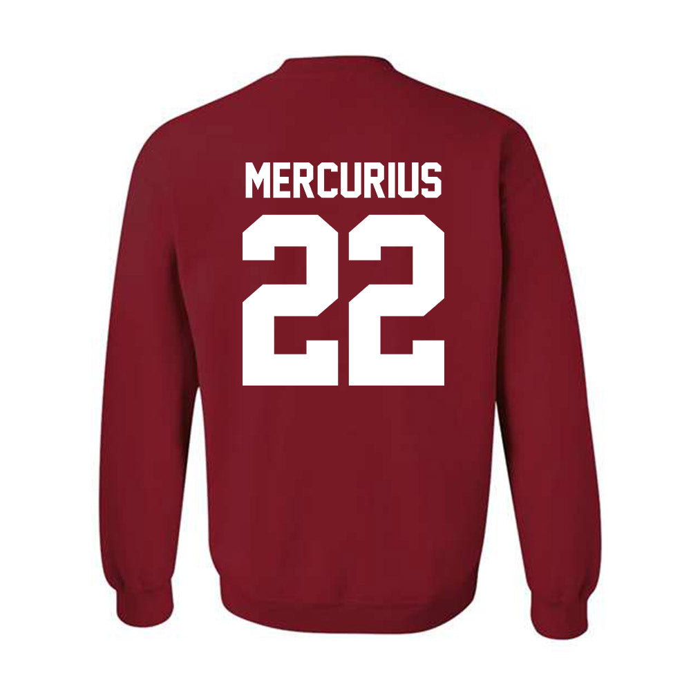 Oklahoma - NCAA Baseball : LJ Mercurius - Fashion Shersey Crewneck Sweatshirt-1