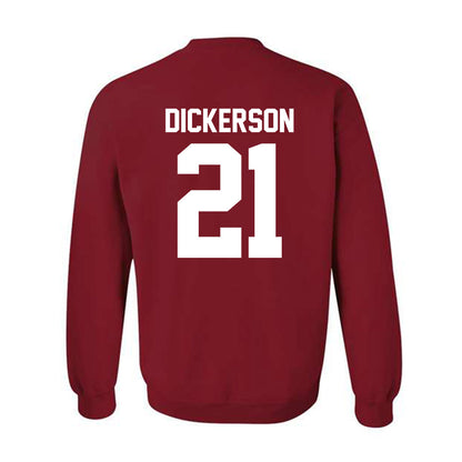 Oklahoma - NCAA Baseball : Drew Dickerson - Fashion Shersey Crewneck Sweatshirt-1