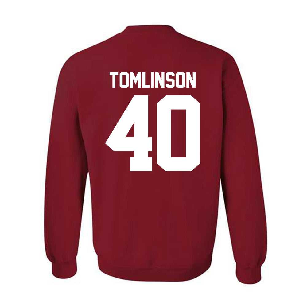 Oklahoma - NCAA Baseball : Aidan Tomlinson - Fashion Shersey Crewneck Sweatshirt-1