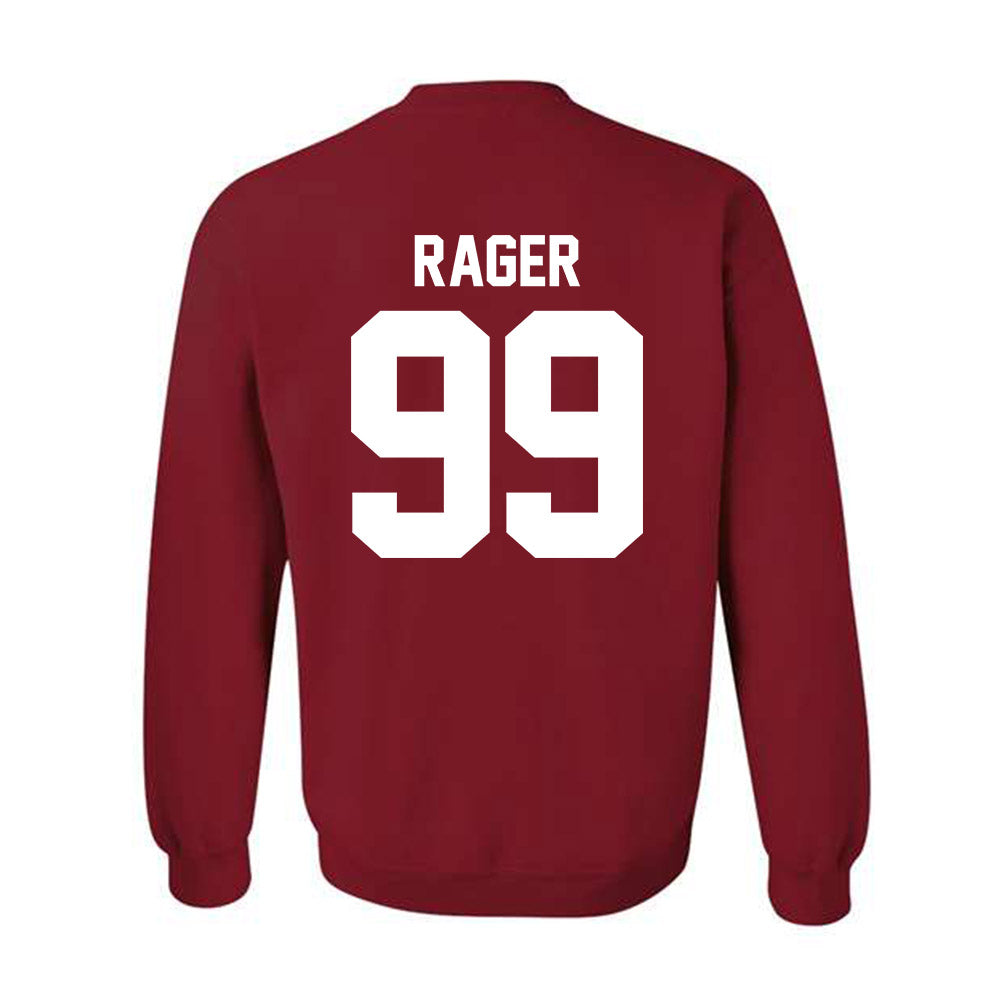 Oklahoma - NCAA Baseball : Cord Rager - Fashion Shersey Crewneck Sweatshirt-1