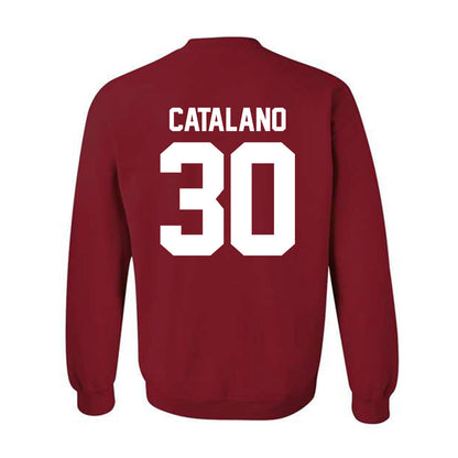 Oklahoma - NCAA Baseball : Michael Catalano - Fashion Shersey Crewneck Sweatshirt-1