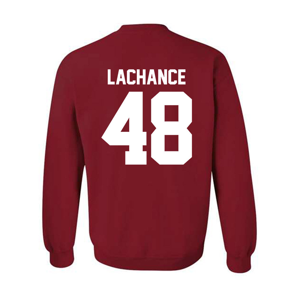Oklahoma - NCAA Baseball : Deiten Lachance - Fashion Shersey Crewneck Sweatshirt-1