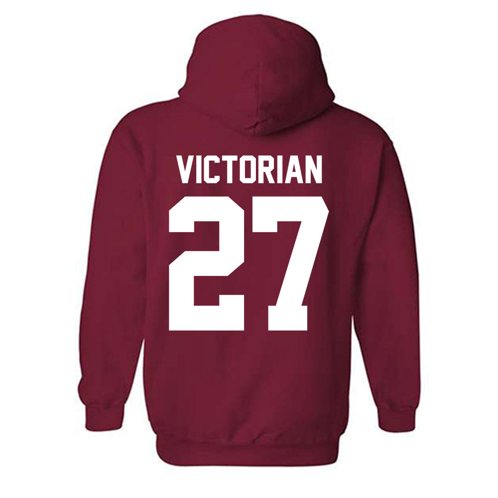 Oklahoma - NCAA Baseball : Landon Victorian - Fashion Shersey Hooded Sweatshirt-1