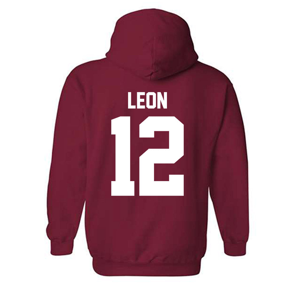 Oklahoma - NCAA Baseball : Kadyn Leon - Fashion Shersey Hooded Sweatshirt-1