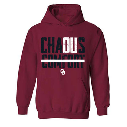 Oklahoma - NCAA Baseball : Jacob Gholston - Fashion Shersey Hooded Sweatshirt-0