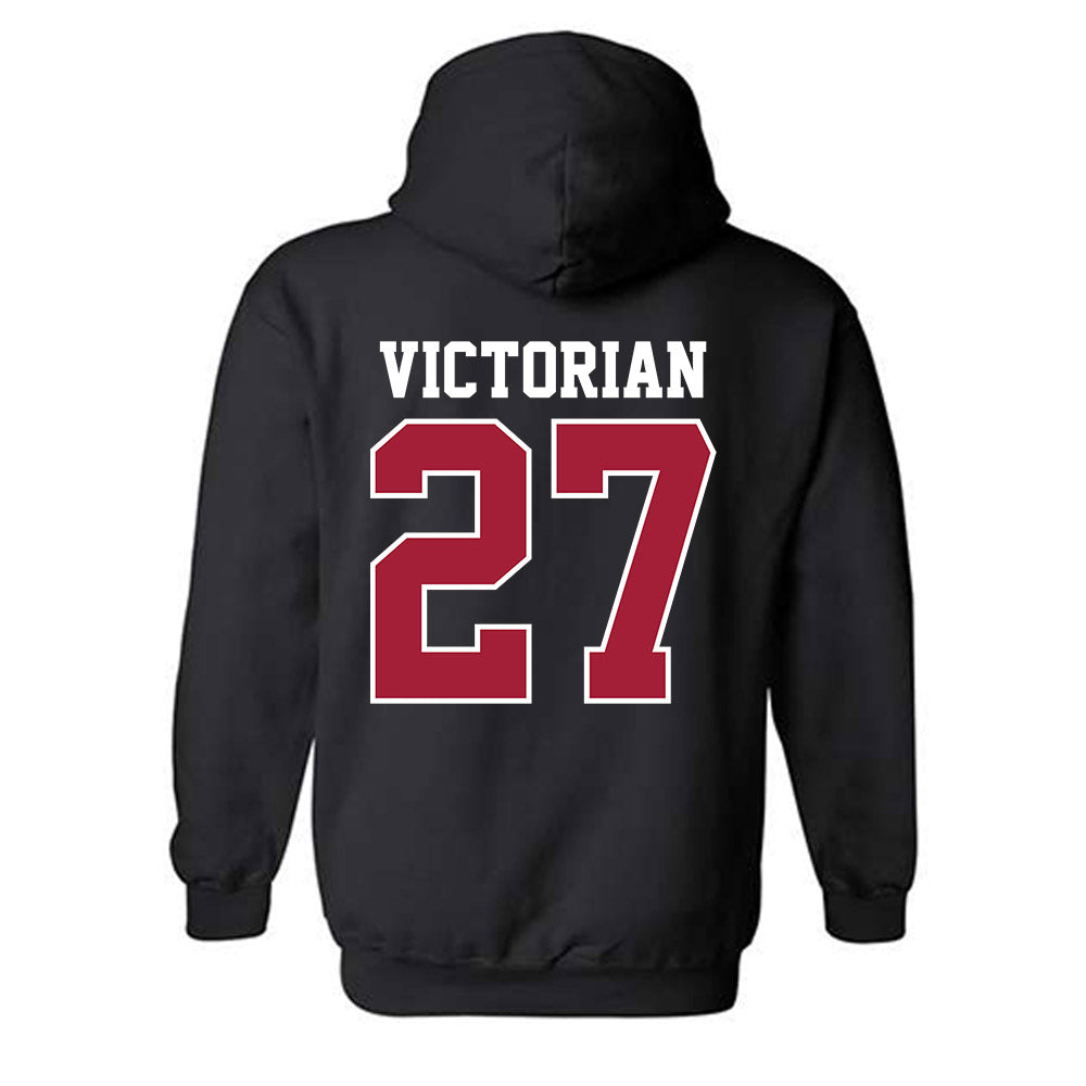 Oklahoma - NCAA Baseball : Landon Victorian - Fashion Shersey Hooded Sweatshirt-1