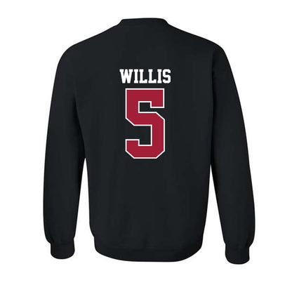 Oklahoma - NCAA Baseball : Dawson Willis - Fashion Shersey Crewneck Sweatshirt-1