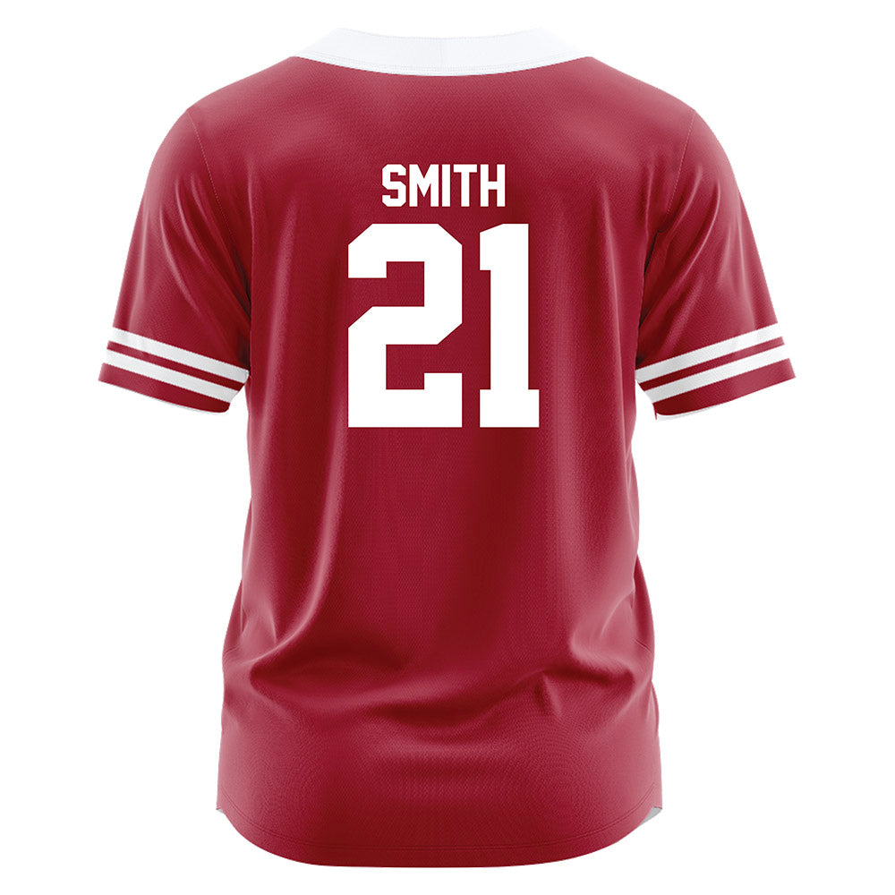 Oklahoma - NCAA Softball : Bella Smith - Red Jersey-1