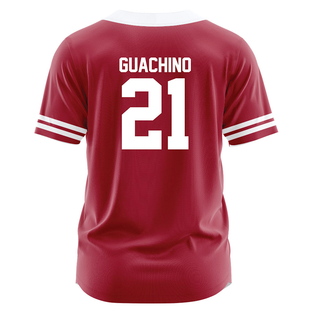 Oklahoma - NCAA Softball : Miali Guachino - Red Jersey-1